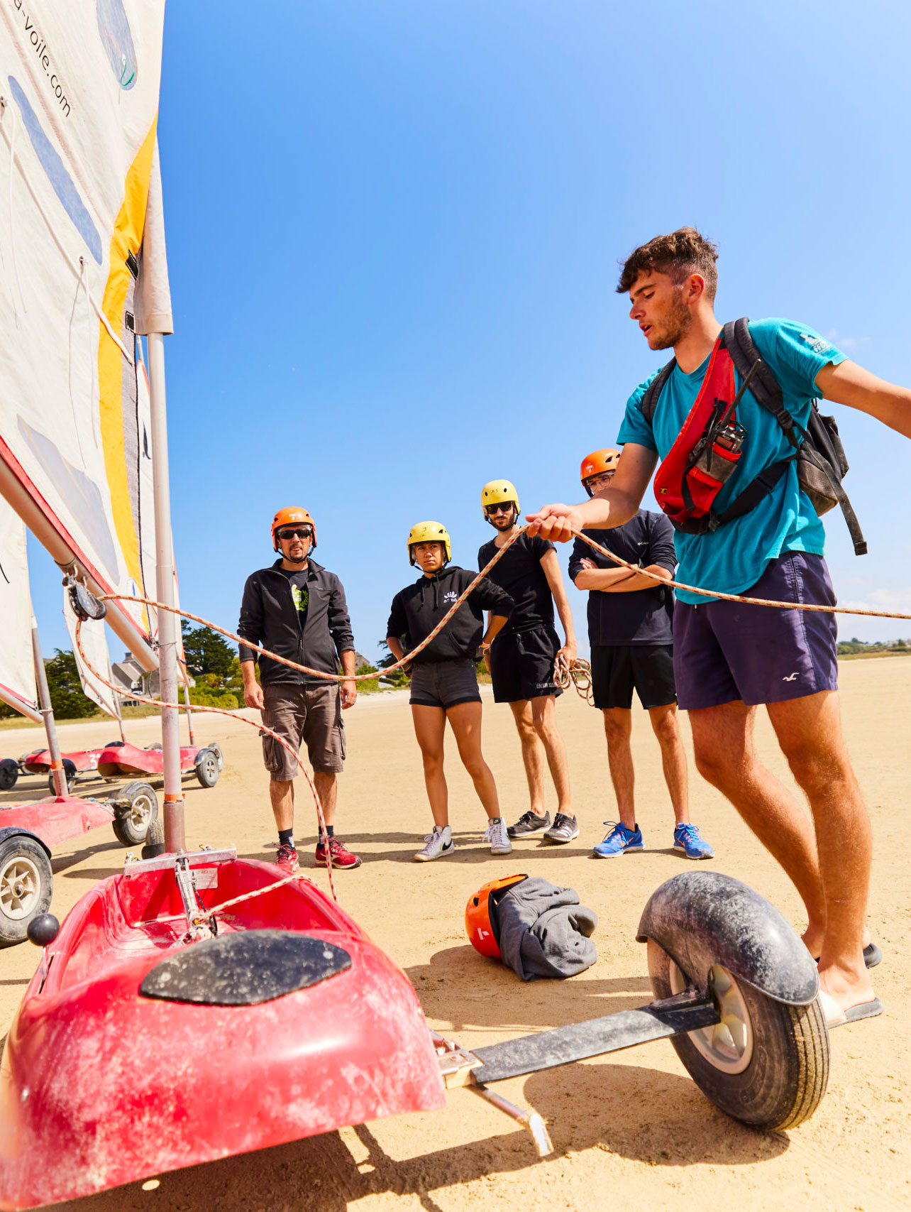 Char à voile Enfants (+de 8 ans)